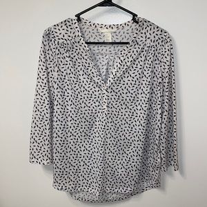H&M Three Quarter Sleeve Blouse